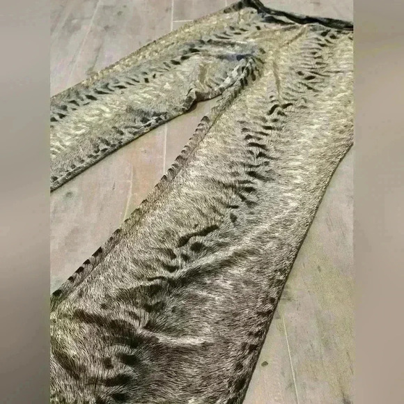 NWT Express Textured Animal Print Pant - Picture 5 of 15